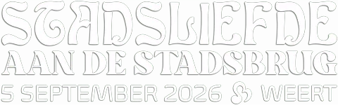 Stadsliefde aan de Stadsbrug
